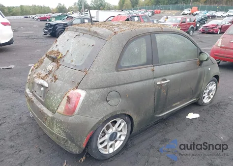 2012 Fiat 500 Pop из США, поврежденный, VIN 3C3CFFAR9CT277429